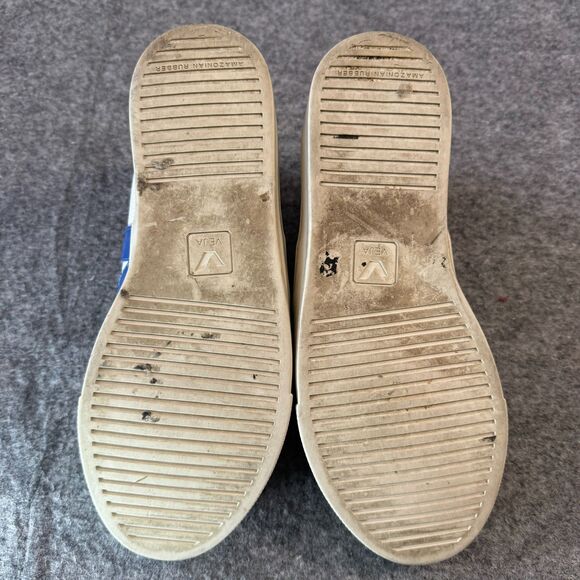 Veja Esplar Laces US Size 6 EUR 37 Blue White Neon Green - Picture 5 of 7